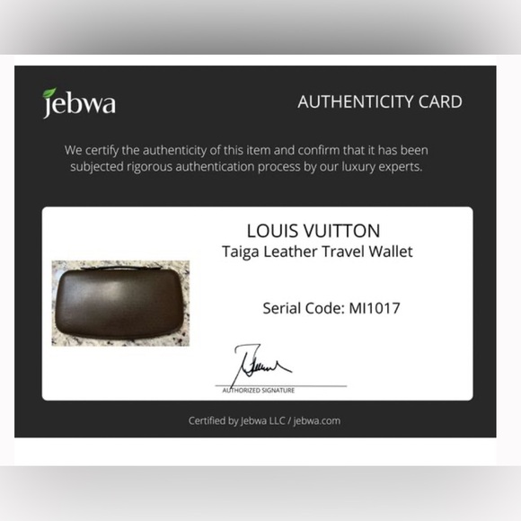 Louis Vuitton Dark Brown Taiga Leather Atoll Travel Case Wallet - EUC - Picture 16 of 16